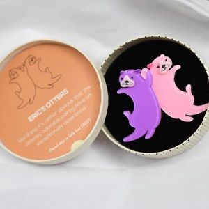 Erstwilder Eric’s Otters Brooch